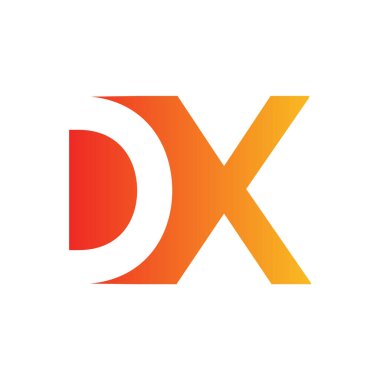 İlk Harf Logo Tasarım Vektörü Şablonu