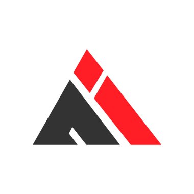 bir harf logo vektör tasarım elementleri