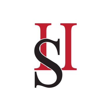 İlk Harf FF logo tasarım şablonu