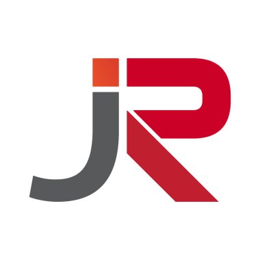 İlk harf logosu kırmızı.