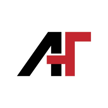 ilk harf logosu veya negatif boşluk