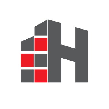 Bir Harf Logosu İş Şablonu Vektör simgesi