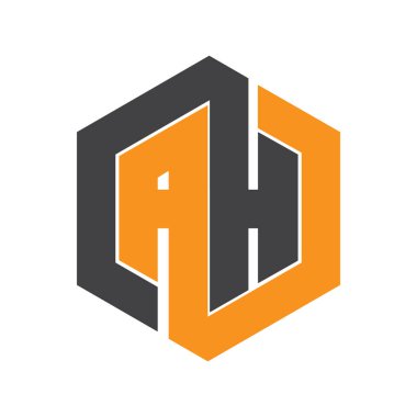 İlk harf logosu altıgen