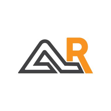 Bir Harf Logosu İş Şablonu Vektör simgesi