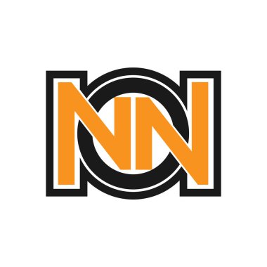 NON logo tasarımı. N logosu tasarımı. harf logosu tasarımı