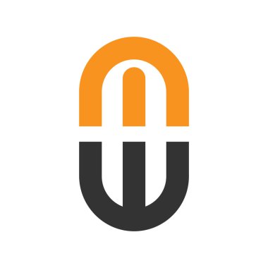 P harfi logo tasarım şablonu ögeleri