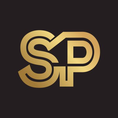 Lüks SP logo tasarımı. PS logo tasarımı.