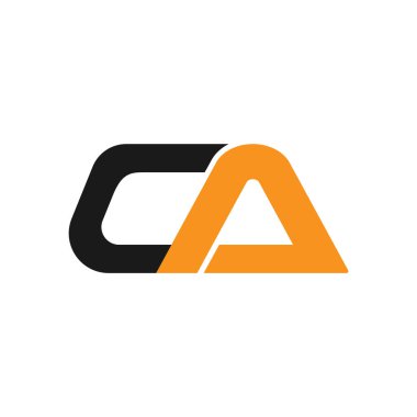 CA logo tasarımı. AC logo tasarımı.