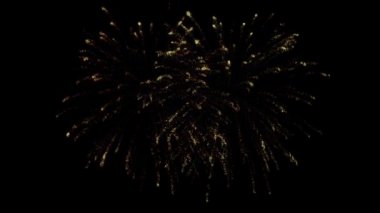 Döngü-able güzel animasyon Havai fişek Ekran. Hd 1080.