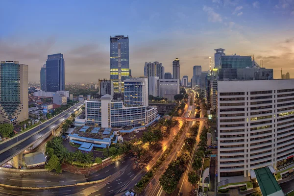 Şehir Jakarta, Endonezya — Stok fotoğraf