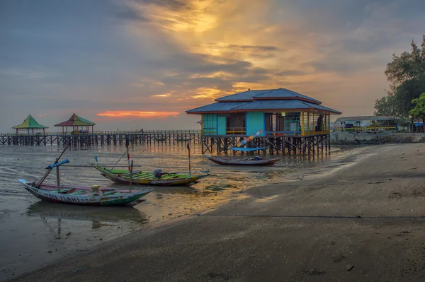 View of Surabaya Beach, Indonesia — Stock Photo, Image