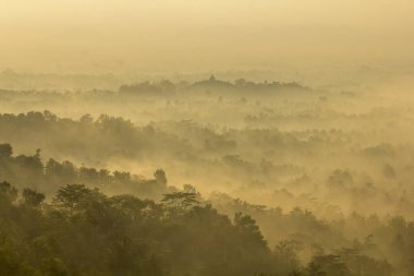 Borobudur, Endonezya 'nın başkenti Orta Cava' da yer alan bir 9. yüzyıl Mahayana Budist tapınağıdır. Anıt, merkezi bir kubbenin tepesinde altı kare ve üç dairesel olmak üzere dokuz adet üst üste yığılmış platformdan oluşuyor.