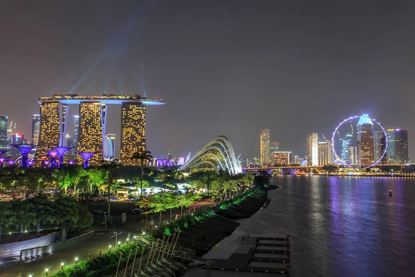 Singapur Resmi Adıyla Singapur Cumhuriyeti Güneydoğu Asya Bulunan Bağımsız Bir — Stok fotoğraf