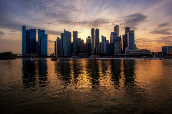 Singapur Resmi Adıyla Singapur Cumhuriyeti Güneydoğu Asya Bulunan Bağımsız Bir — Stok fotoğraf