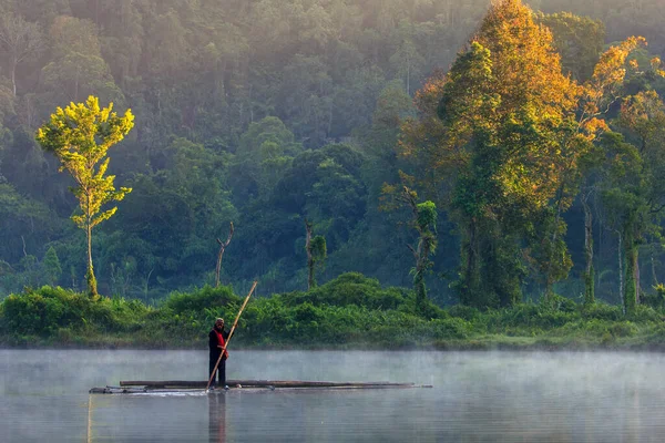 Sukabumi Deki Situ Gunung Gölü Nde Güzel Bir Sabah Batı — Stok fotoğraf