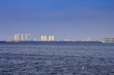 Jakarta Kuzey Kıyısı, Endonezya 'nın kuzeyinde yeni bir dönüm noktası olan PIK 2 Adası' ndan izlendi