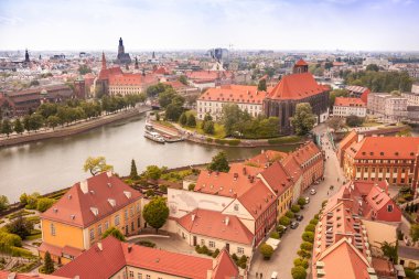 Yerler şehrin Wroclaw, Polonya 