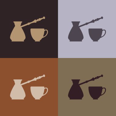 Dikişsiz kahve arka plan