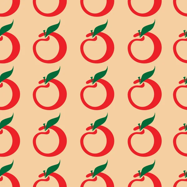 Dikişsiz apple desen