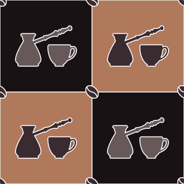 Dikişsiz kahve arka plan