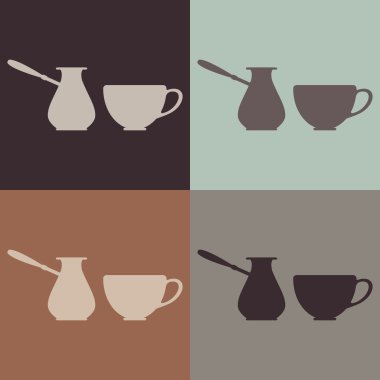 Dikişsiz kahve arka plan