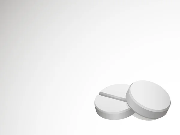 Beyaz gri arka plan üzerinde beyaz Tablet