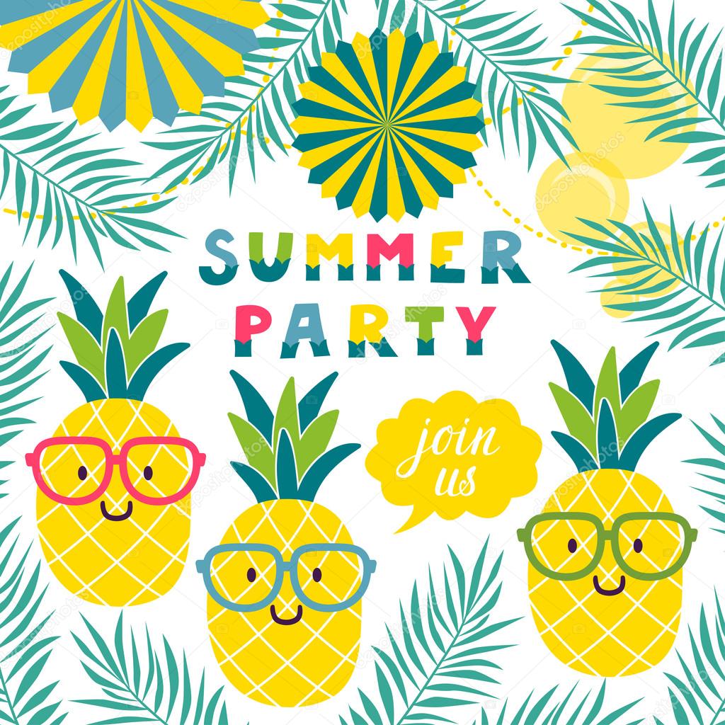 depositphotos_118294126 stock illustration vector invitation template with funny