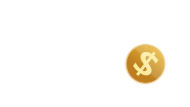 Para ve altın yığınına Yuvarlanan Para