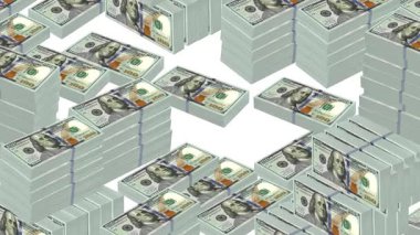 Yığınla 100 Dolarlık banknot