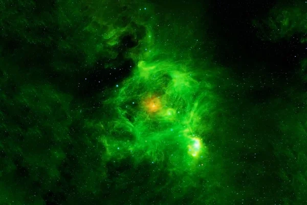 Beautiful green galaxy Elements of this image furnished by NASA. High quality photo