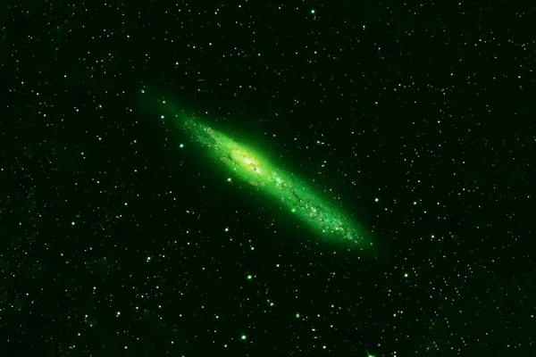 Beautiful green galaxy Elements of this image furnished by NASA. High quality photo