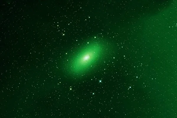 Beautiful green galaxy Elements of this image furnished by NASA. High quality photo