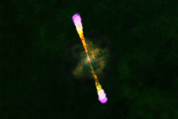 중성자별이 우주의 배경에 대하여 말하는 것입니다 Nasa 이미지의 요소들 고품질 — 스톡 사진