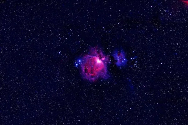 Прекрасная Голубая Галактика Глубоком Космосе Элементы Этого Изображения Предоставлены Наса — стоковое фото