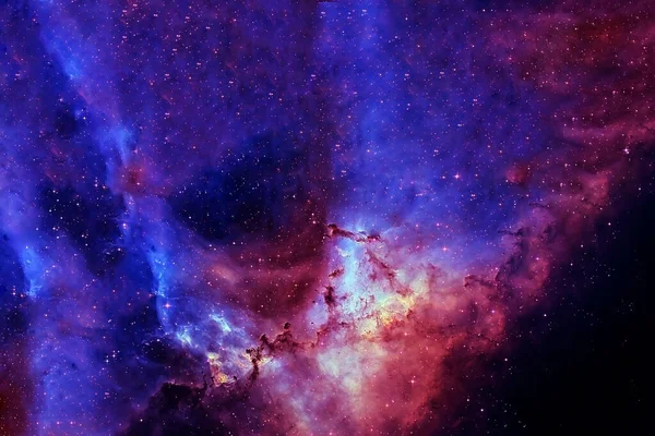 Uma Bela Galáxia Brilhante Espaço Profundo Elementos Desta Imagem Fornecidos — Fotografia de Stock
