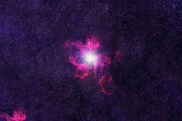 Uma Galáxia Linda Escura Elementos Desta Imagem Fornecidos Pela Nasa — Fotografia de Stock