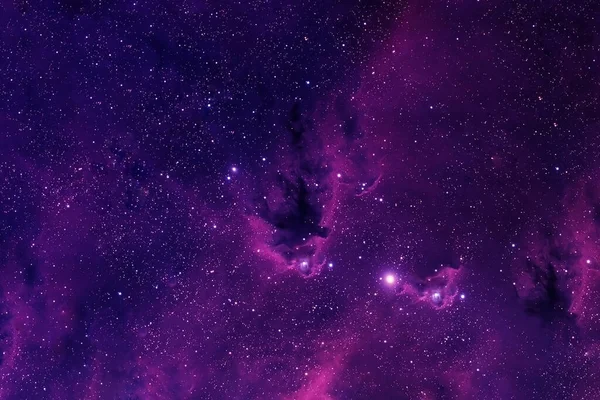 Gekleurde prachtige melkweg. Elementen van deze afbeelding werden geleverd door NASA. — Stockfoto