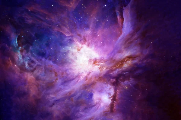 Colored Beautiful Galaxy Elements Image Were Furnished Nasa High Quality — Stock Photo, Image