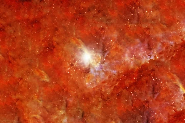 Brinnande Galax Mörk Rymd Delar Denna Bild Tillhandahölls Nasa Högkvalitativt — Stockfoto