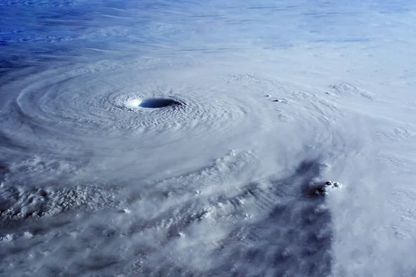 Gran Huracán Desde Espacio Elementos Esta Imagen Fueron Proporcionados Por — Foto de Stock