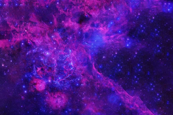 Schöne Farbige Galaxie Blauer Raum Mit Sternen Elemente Dieses Bildes — Stockfoto