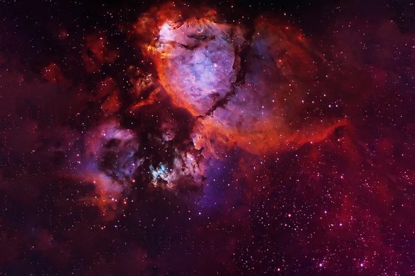 Vacker Flerfärgad Galax Delar Denna Bild Tillhandahölls Nasa Högkvalitativt Foto — Stockfoto