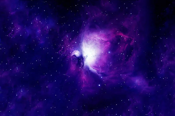 Hermosa Galaxia Multicolor Elementos Esta Imagen Fueron Proporcionados Por Nasa — Foto de Stock