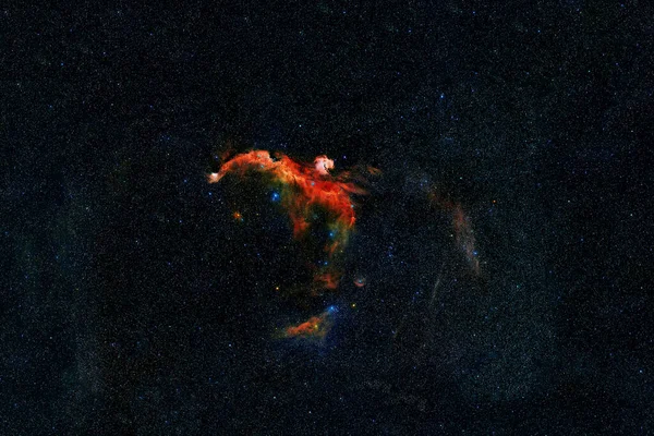 Прекрасная Разноцветная Галактика Элементы Этого Изображения Представлены Наса Высокое Качество — стоковое фото