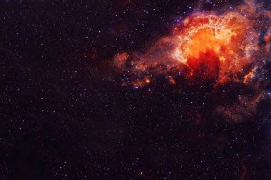 Parlak bir fantezi galaksisi Bu görüntünün elementleri NASA tarafından döşendi..