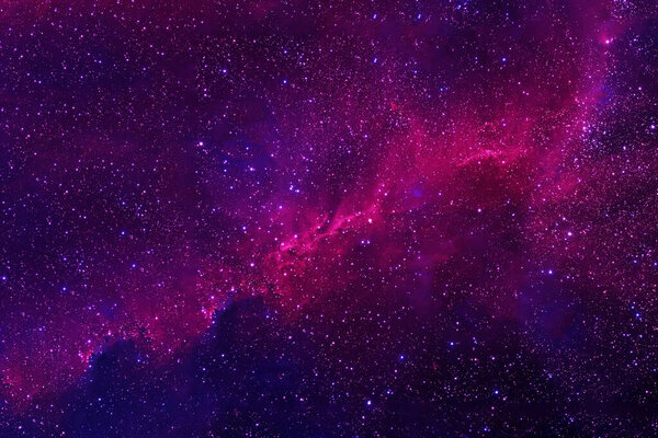 Beautiful space nebula. Purple. Elements of this image were furnished by NASA. High quality photo