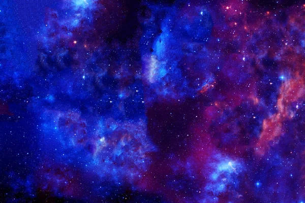 Schöner Weltraumnebel Lila Elemente Dieses Bildes Wurden Von Der Nasa — Stockfoto