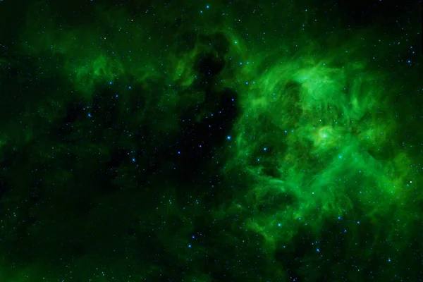 Piękna Zielona Galaktyka Elementy Tego Obrazu Zostały Dostarczone Przez Nasa — Zdjęcie stockowe