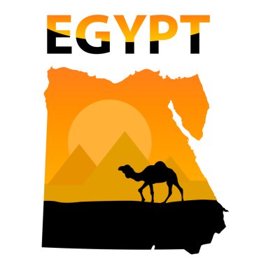 vektör Mısır hayat