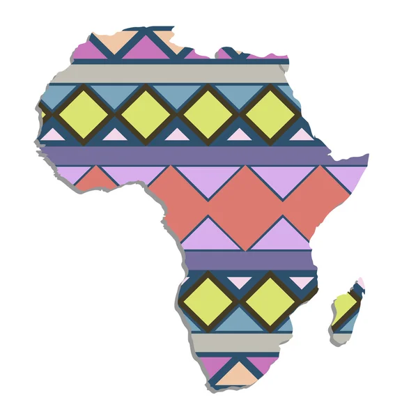 Vecteur Afrique carte — Image vectorielle